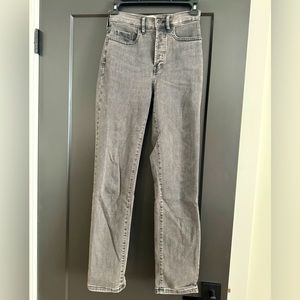 Everlane High Rise Slim Straight Cigarette Jeans Regular length